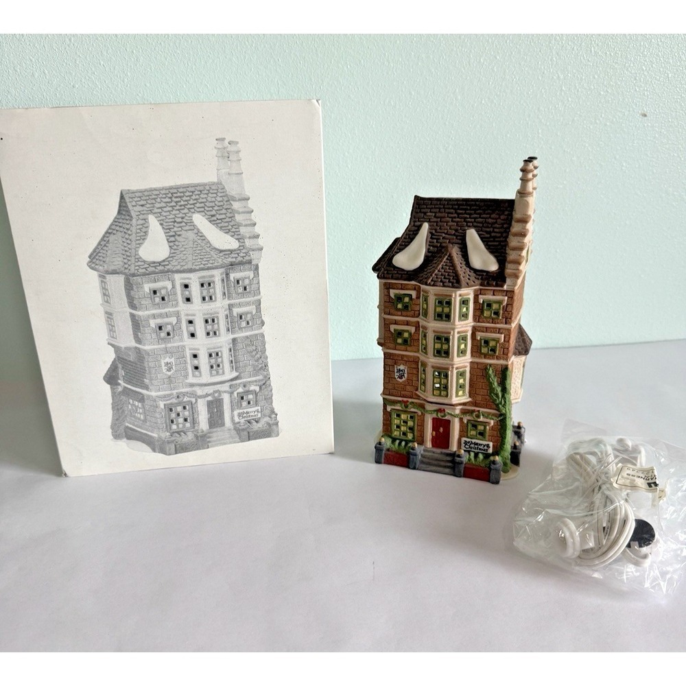 Department‎ 56 Dickens Village Nephew Fred's Flat #55573 A Christmas Carol READ